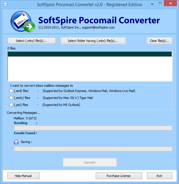 Windows 7 Convert Emails from Pocomail to Outlook 1.2.7 full