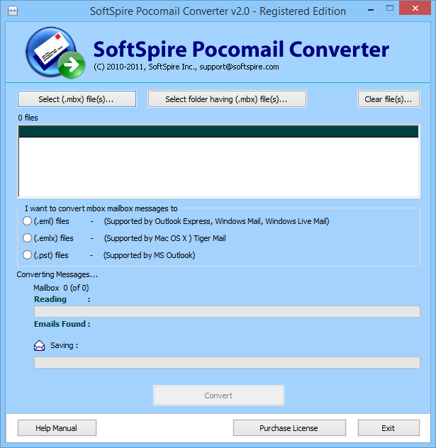 Convert Emails from Pocomail to Outlook screenshot Convert Emails from Pocomail to Outlook screenshot