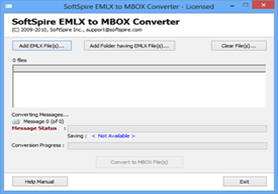 Select EMLX files